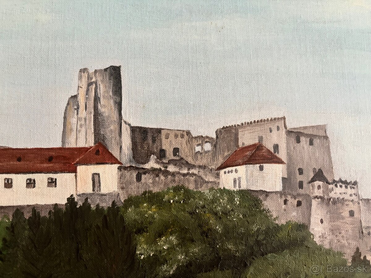 Obraz Stará Lubovna, Petruláka olej, 56x76cm - 2