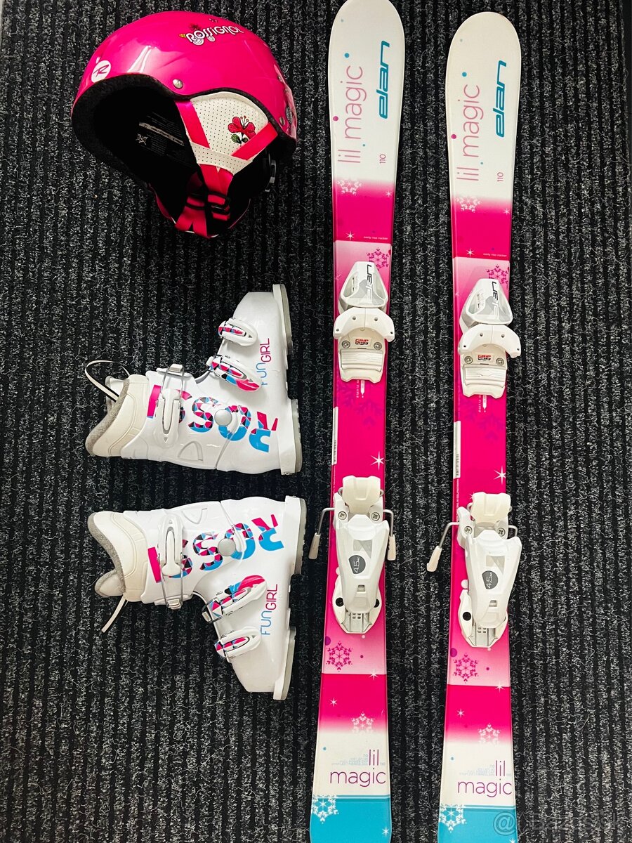 Detské /juniorské lyže Elan Lil Magic 110cm - 2