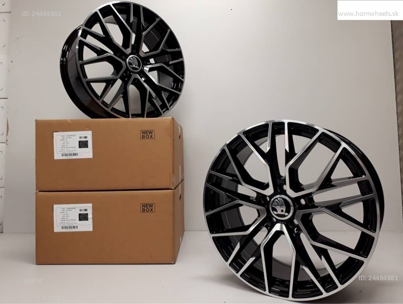 XŠkoda Kodiaq, Vw Passat, Golf alu disky 8,5J ET40 5x112 R19 - 2