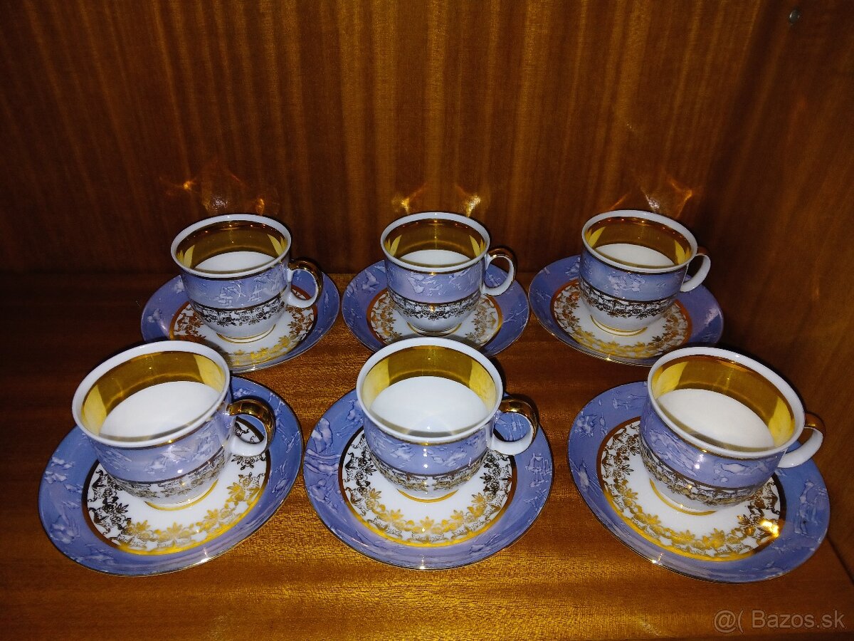 Porcelánová súprava na kávu alebo caj - 2