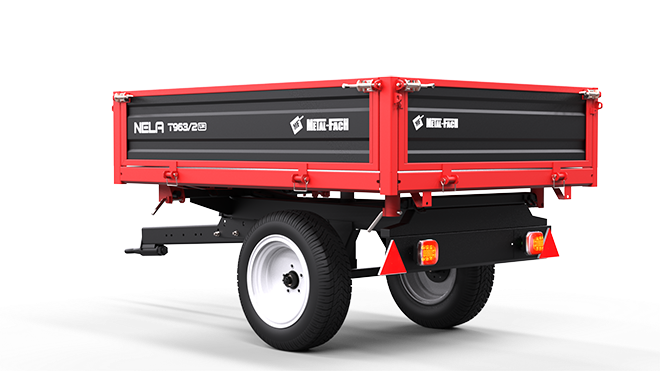 Vlečka za malotraktor - 2