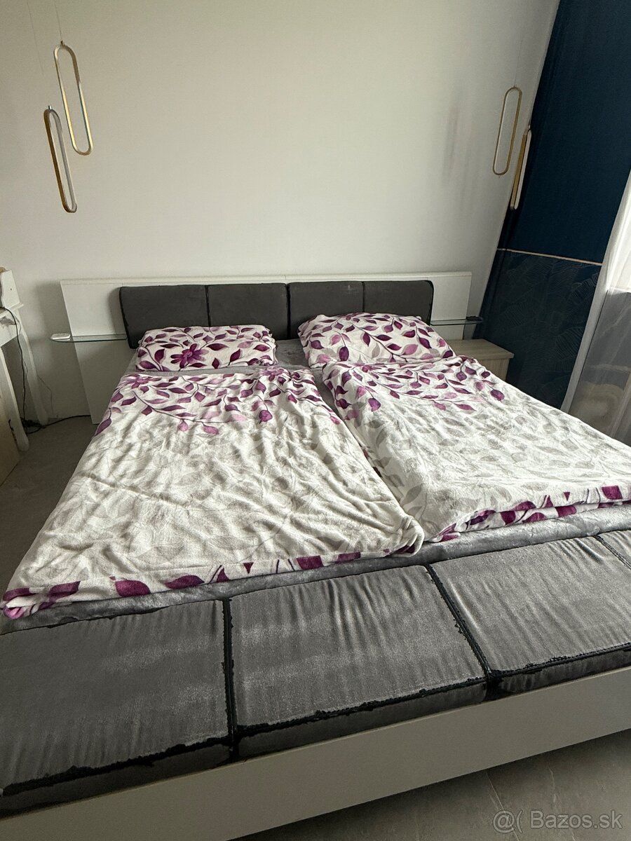 Manželská posteľ rošty a matrace - 2