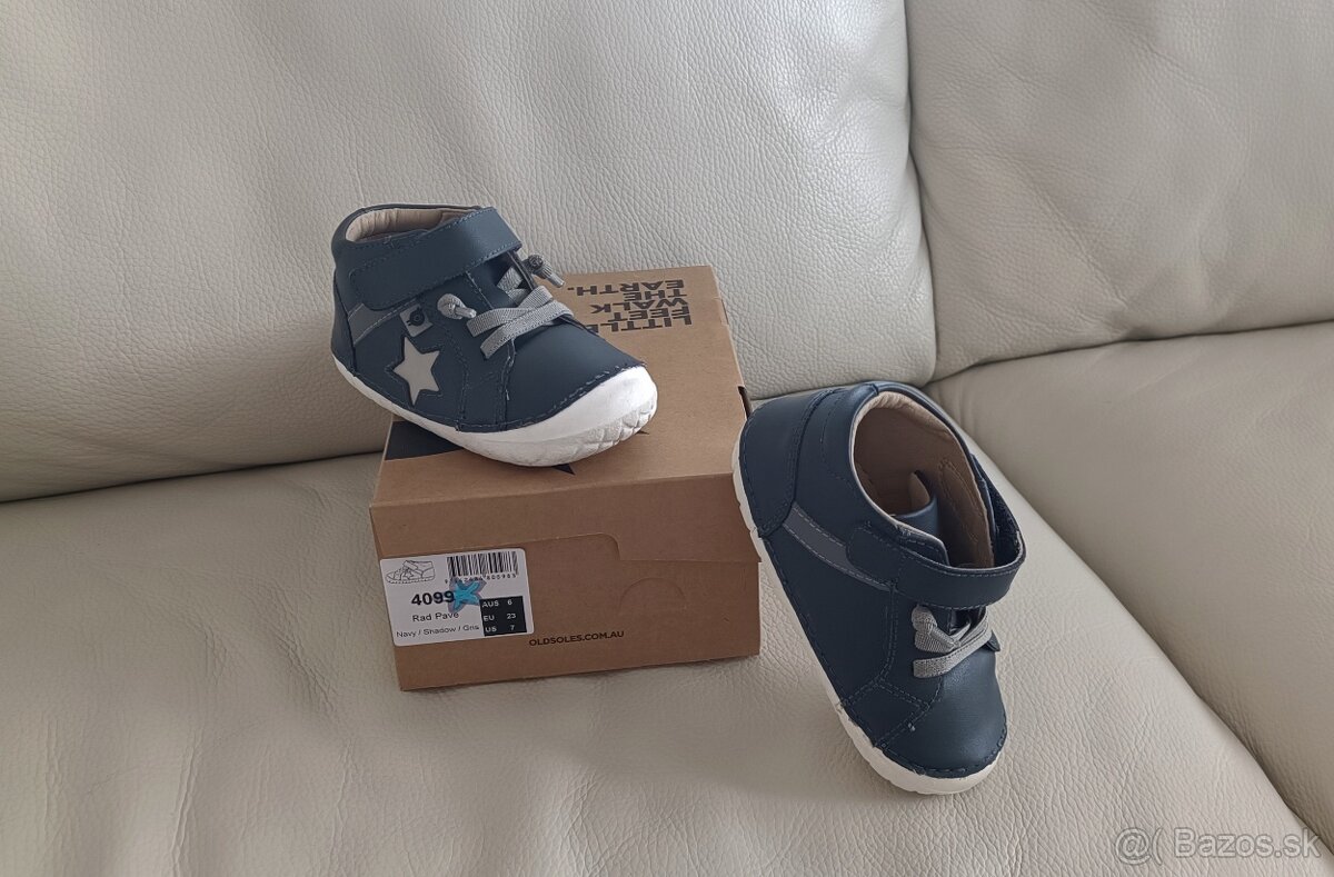 Detské barefoot topánky Old soles - 2