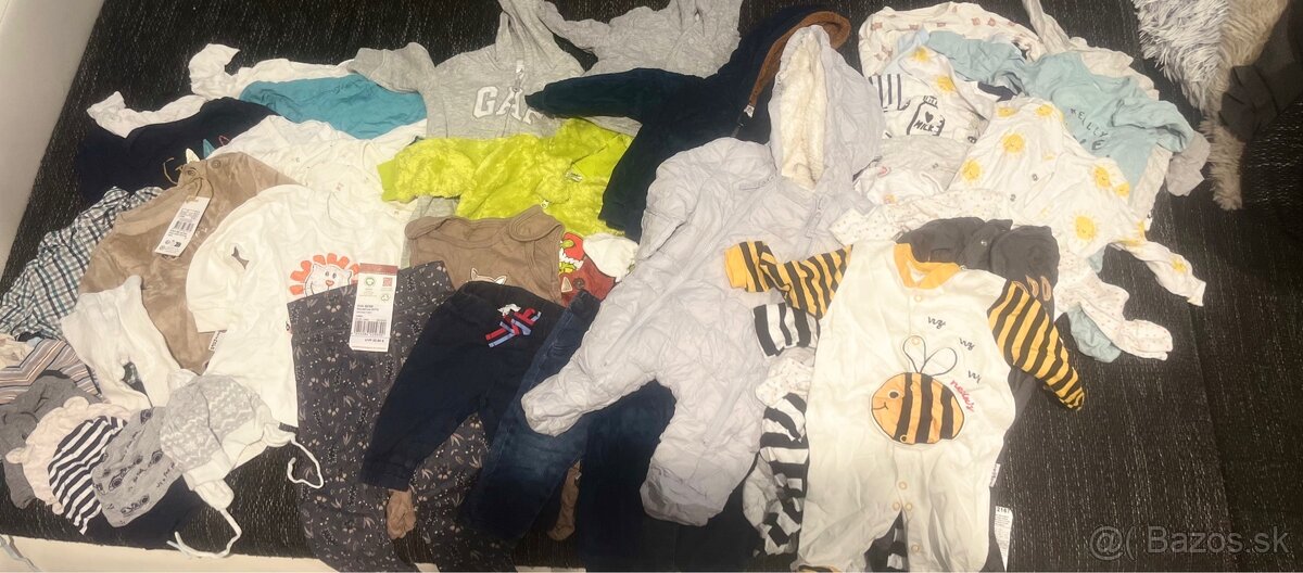 Predám balík oblečenia 0-3m - 2