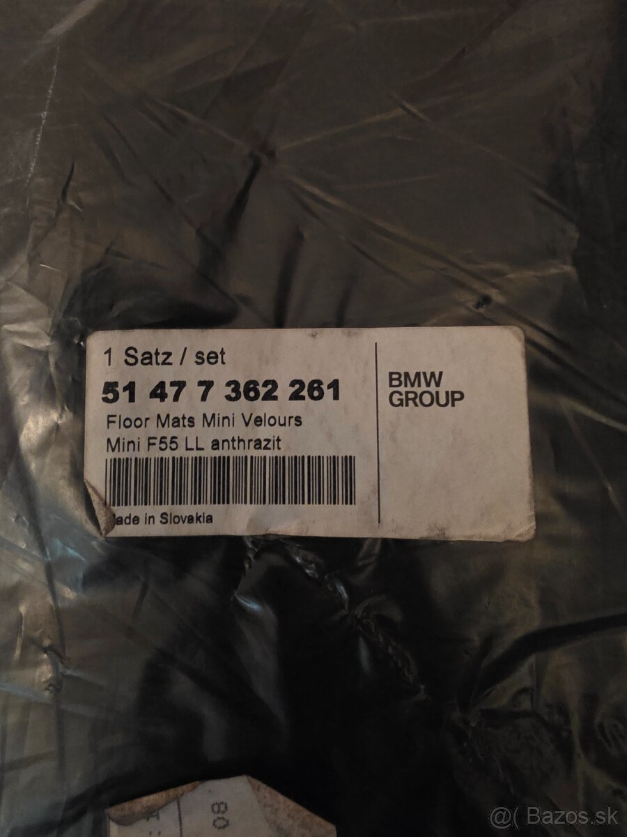 Koberčeky pre Mini Cooper - 2