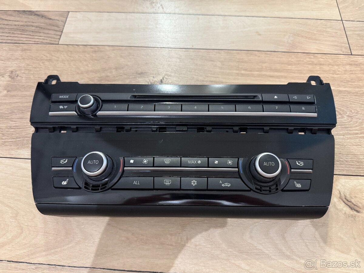 BMW F10/F11 – panel klimatizácie + panel rádia - 2