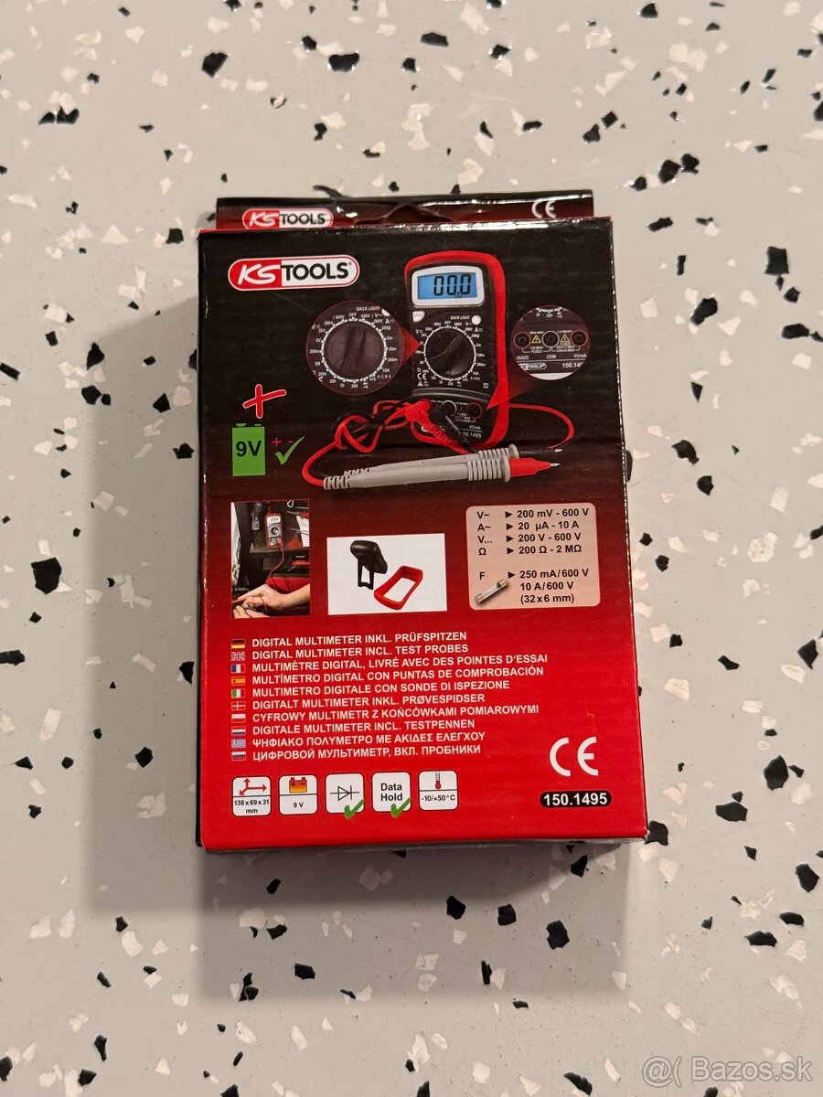 KS Tools - Digitálny multimeter - 2
