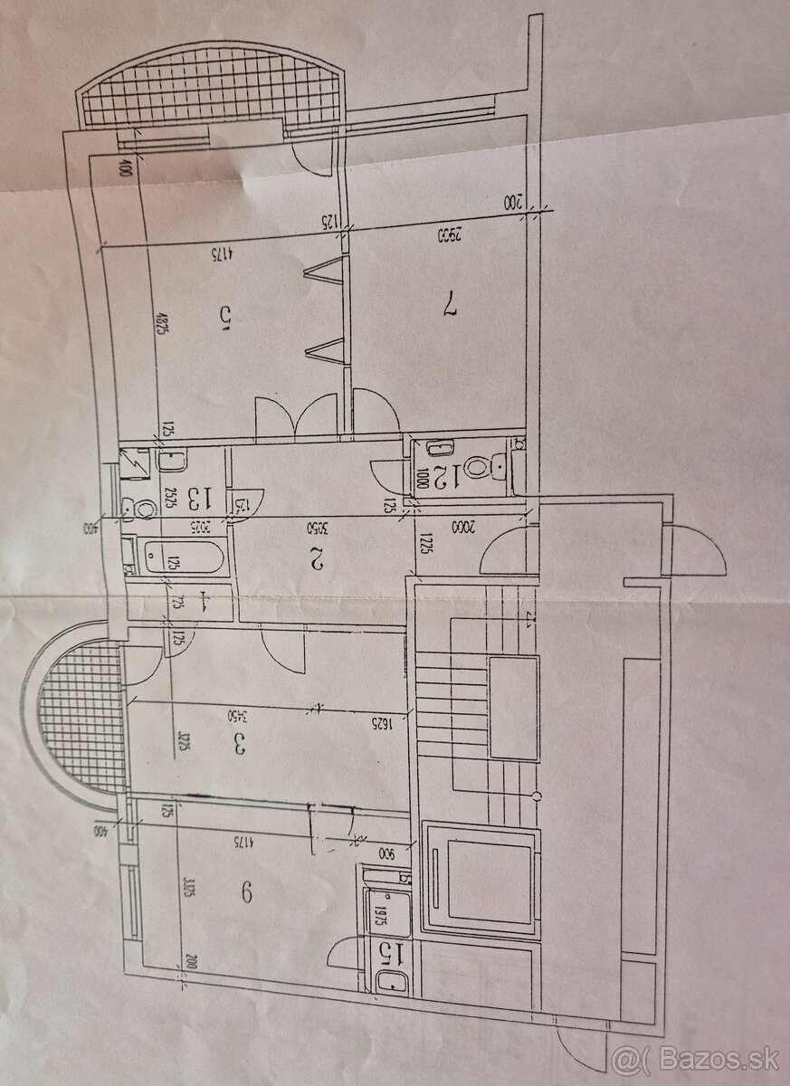 Na predaj 3-izbový byt, 89 m² + 2 balkóny, Senec – centrum, - 2