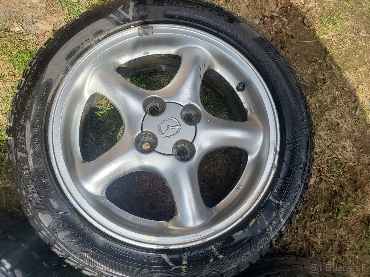 Mx-5 Mazda 15" OEM Enkei 5-spoke - 2