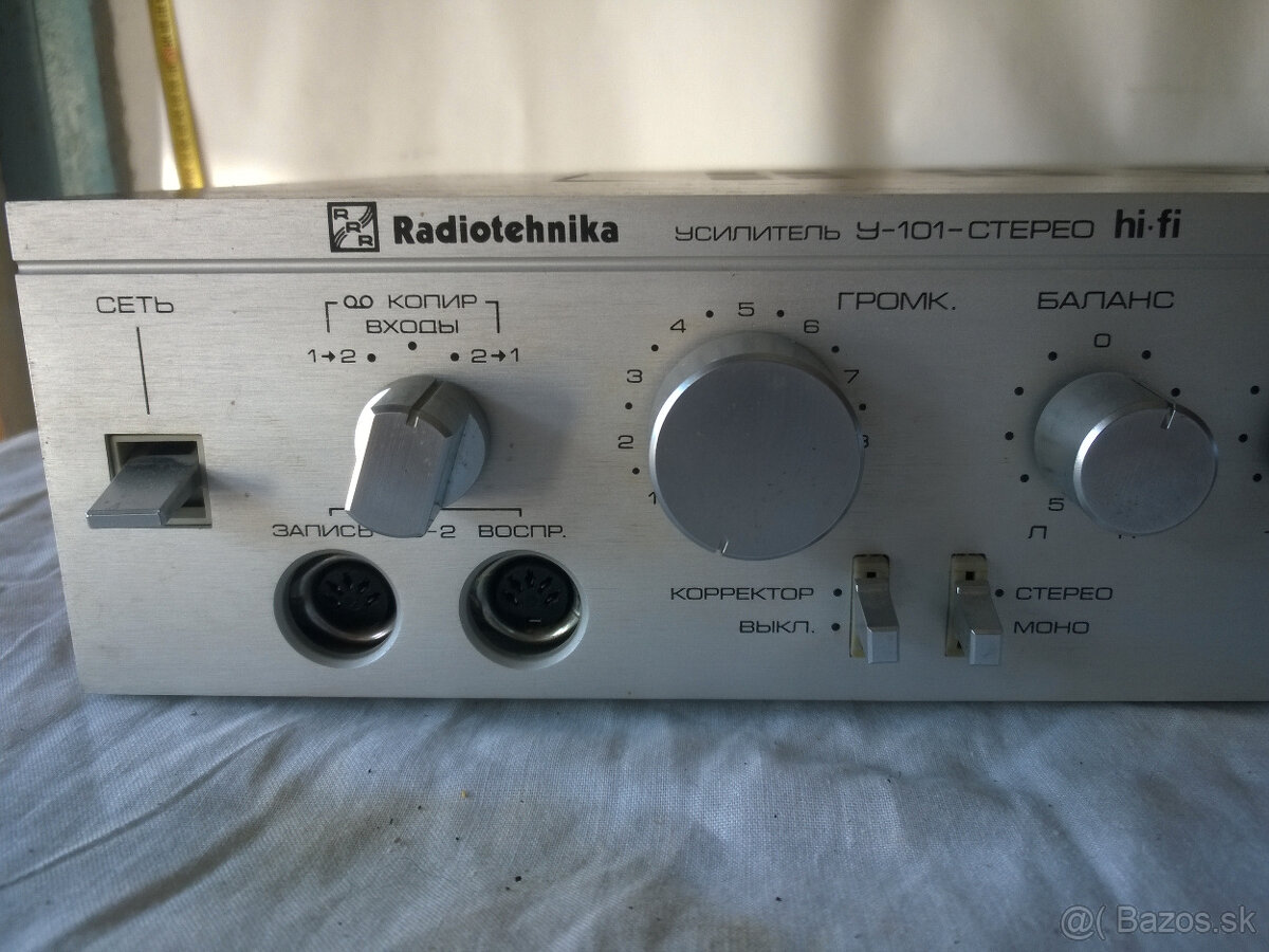zosilovač -Radiotechnika- - 2