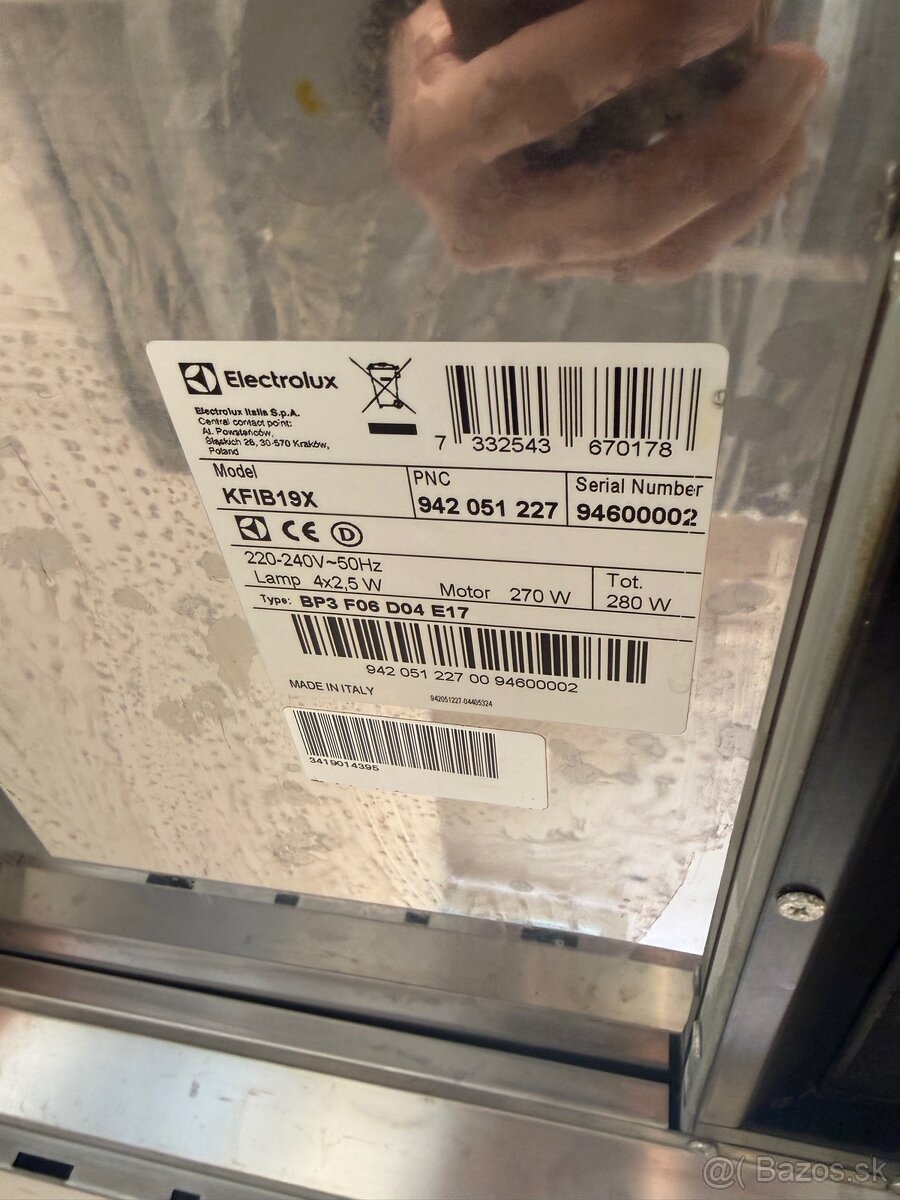Ostrovčekový odsávač par - Digestor electrolux KFIB19X - 2
