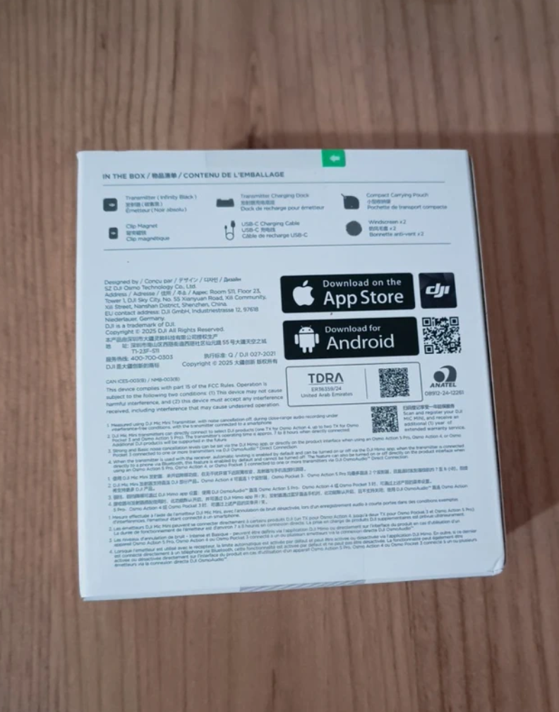 Predám DJI Mic Mini – bezdrôtový mikrofón - 2