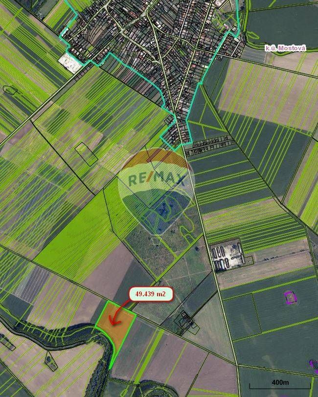 RE/MAX | Na predaj poľnohospodárska pôda v obci Mostová 49. - 2