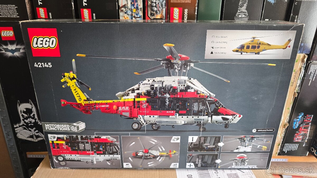 LEGO Technic 42145 Záchranárska helikoptéra Airbus - 2
