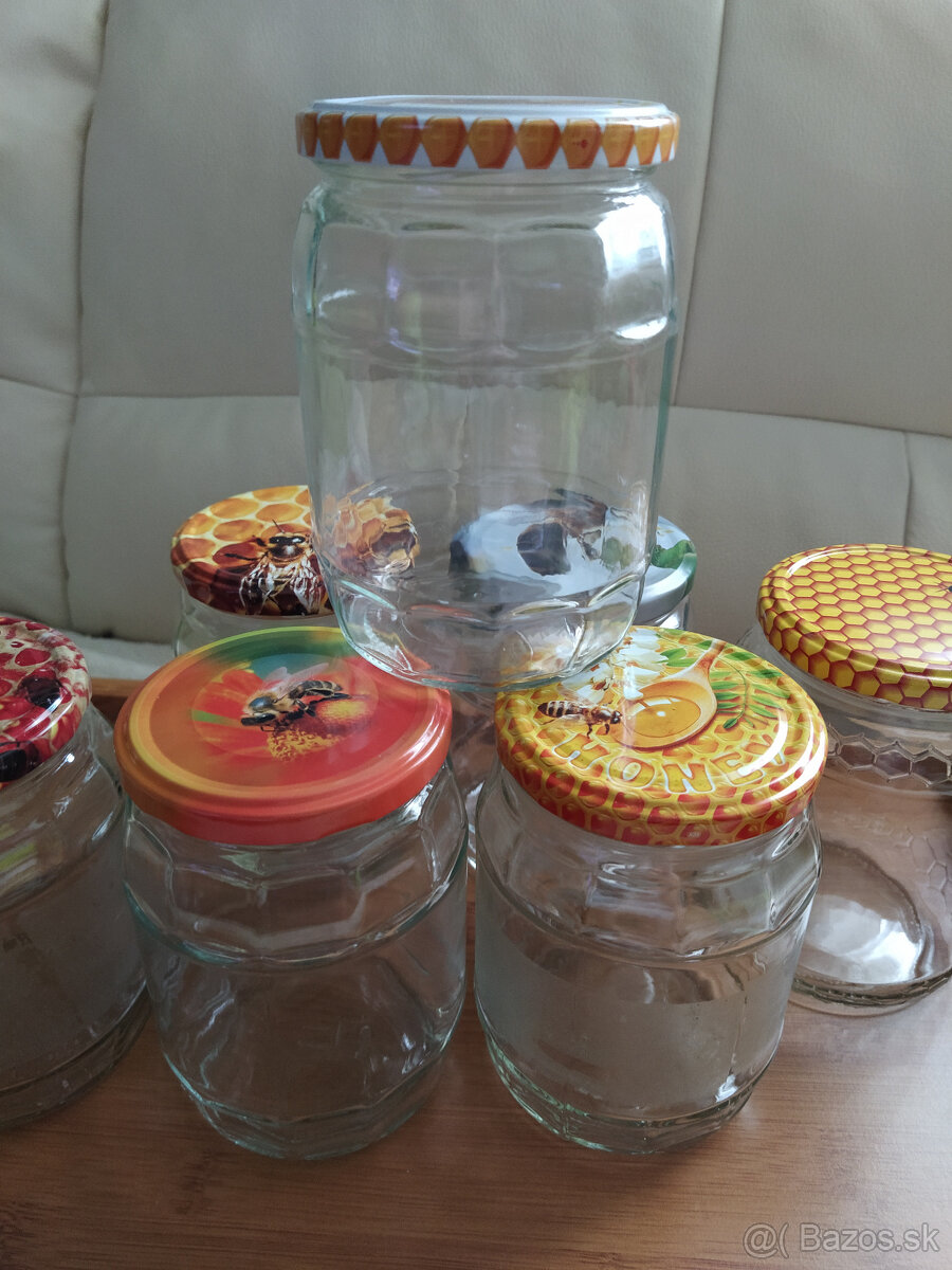 Poháre na med bez etiket 30 ks (iba osobný odber) - 2