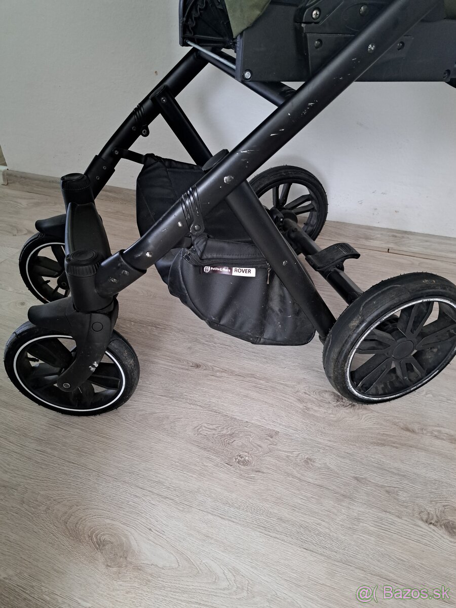 Kočík Petite&Mars Rover II. 3v1 olive - 2