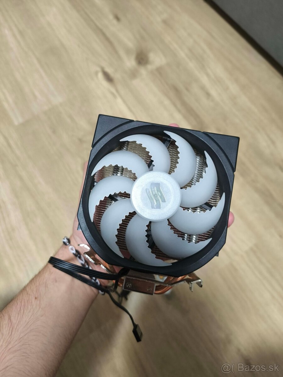 Amd Ryzen 5 2600+chladič fractal design spartan 5 argb - 2