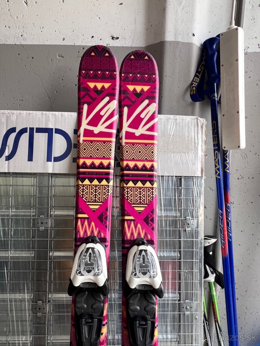 Detské lyže, dľžka 124cm. - 2