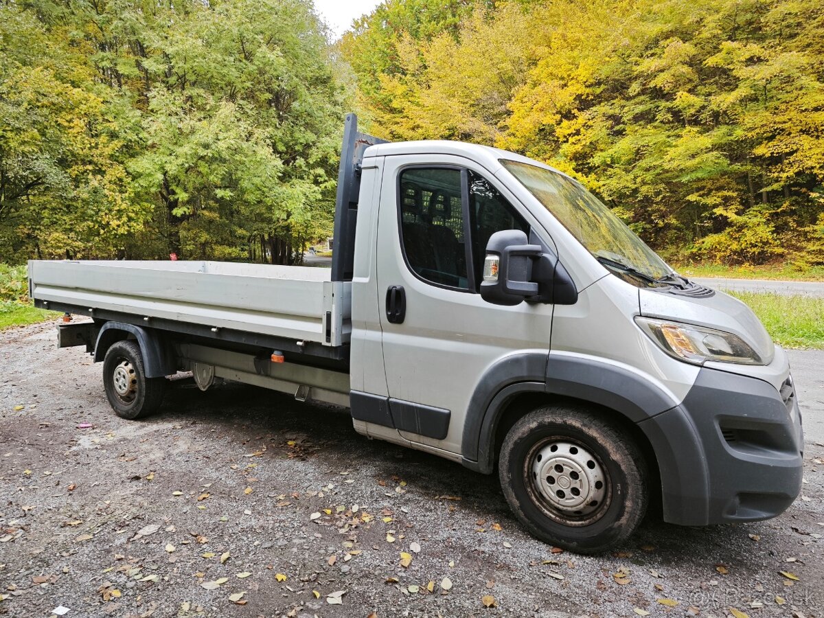 Fiat Ducato - valník + ťažné - 2