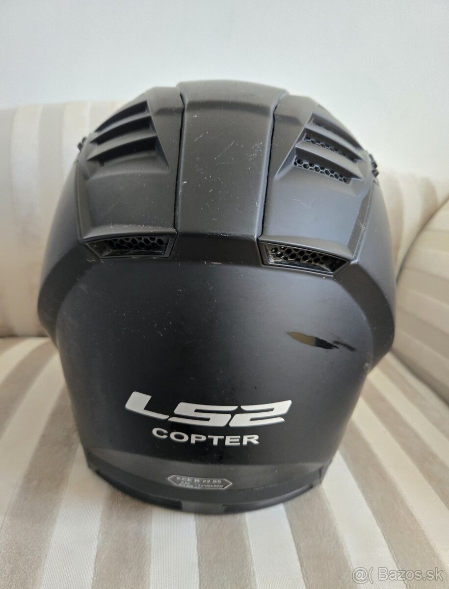 Helma na motorku LS2 COPTER - 2