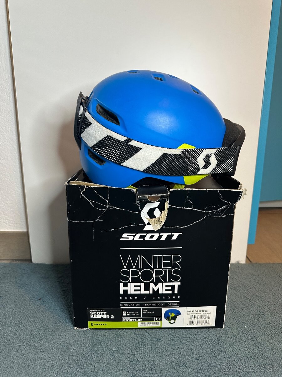 Lyžiarska prilba a lyžiarske okuliare Scott - 2