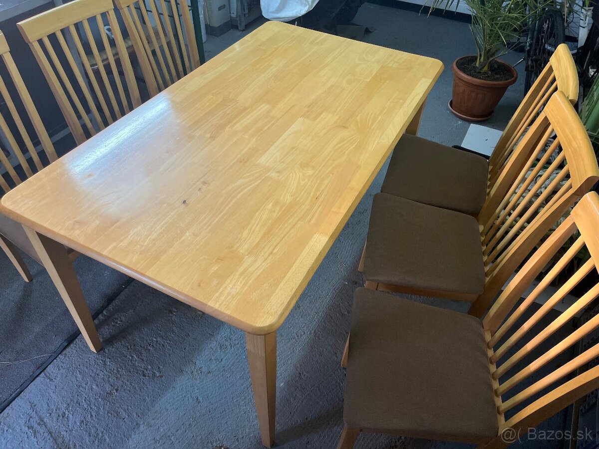 Jedálenský stôl a stoličky - 2