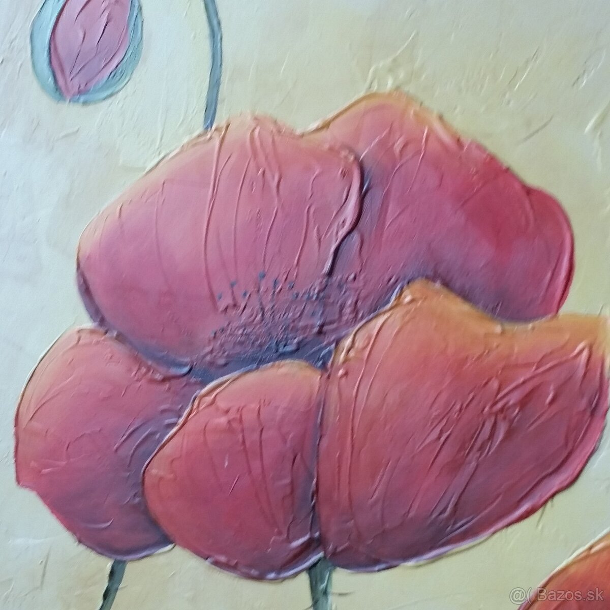 Stary obraz kvet - 2