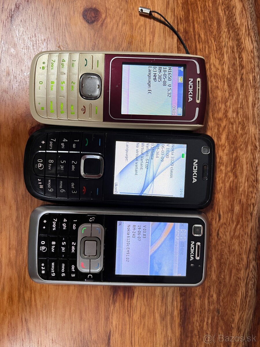 Nokia 1650, Nokia 3120c, Nokia 6120c - 2