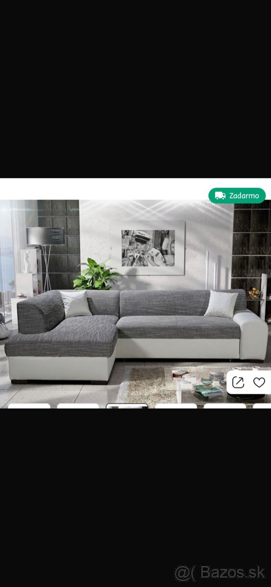 Sedacia súprava rohová - 2