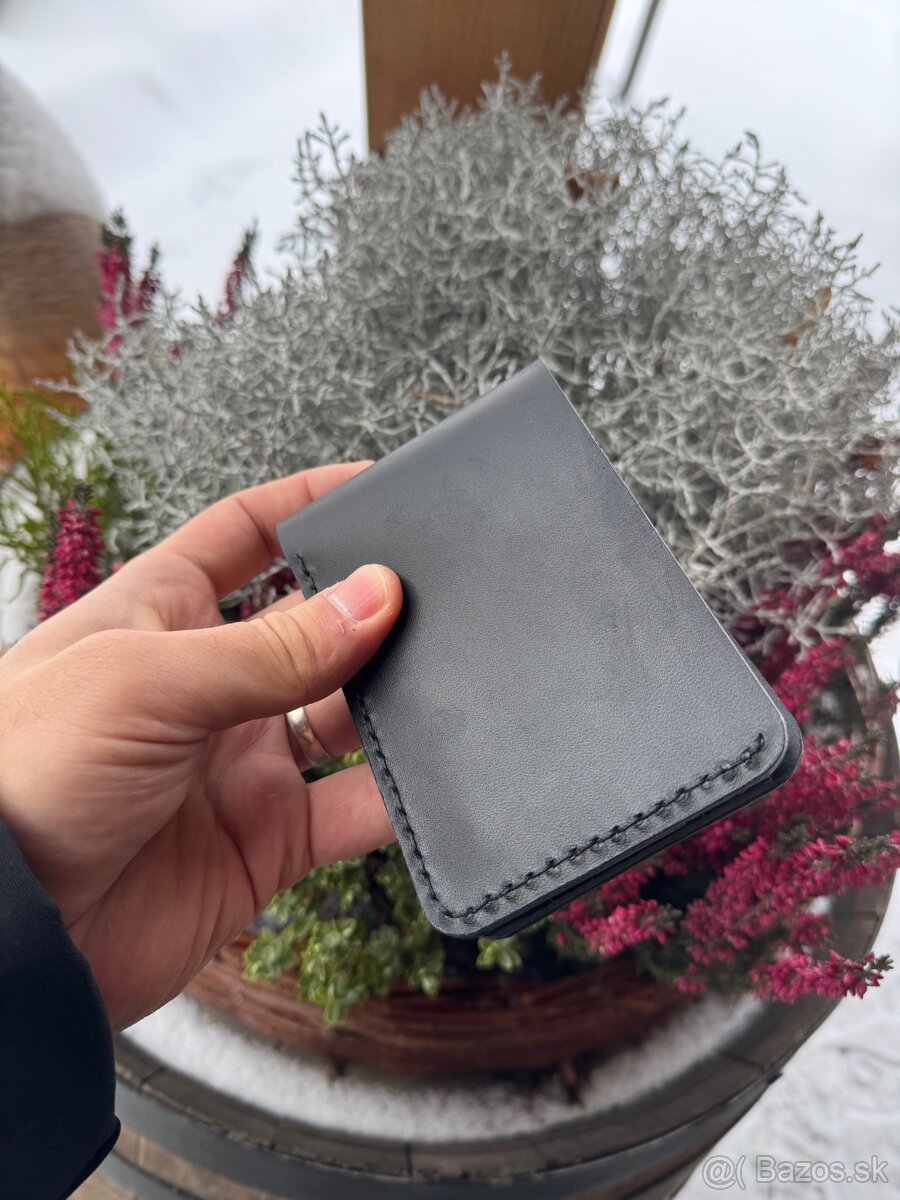 Handmade pánska peňaženka z pravej talianskej kože - 2