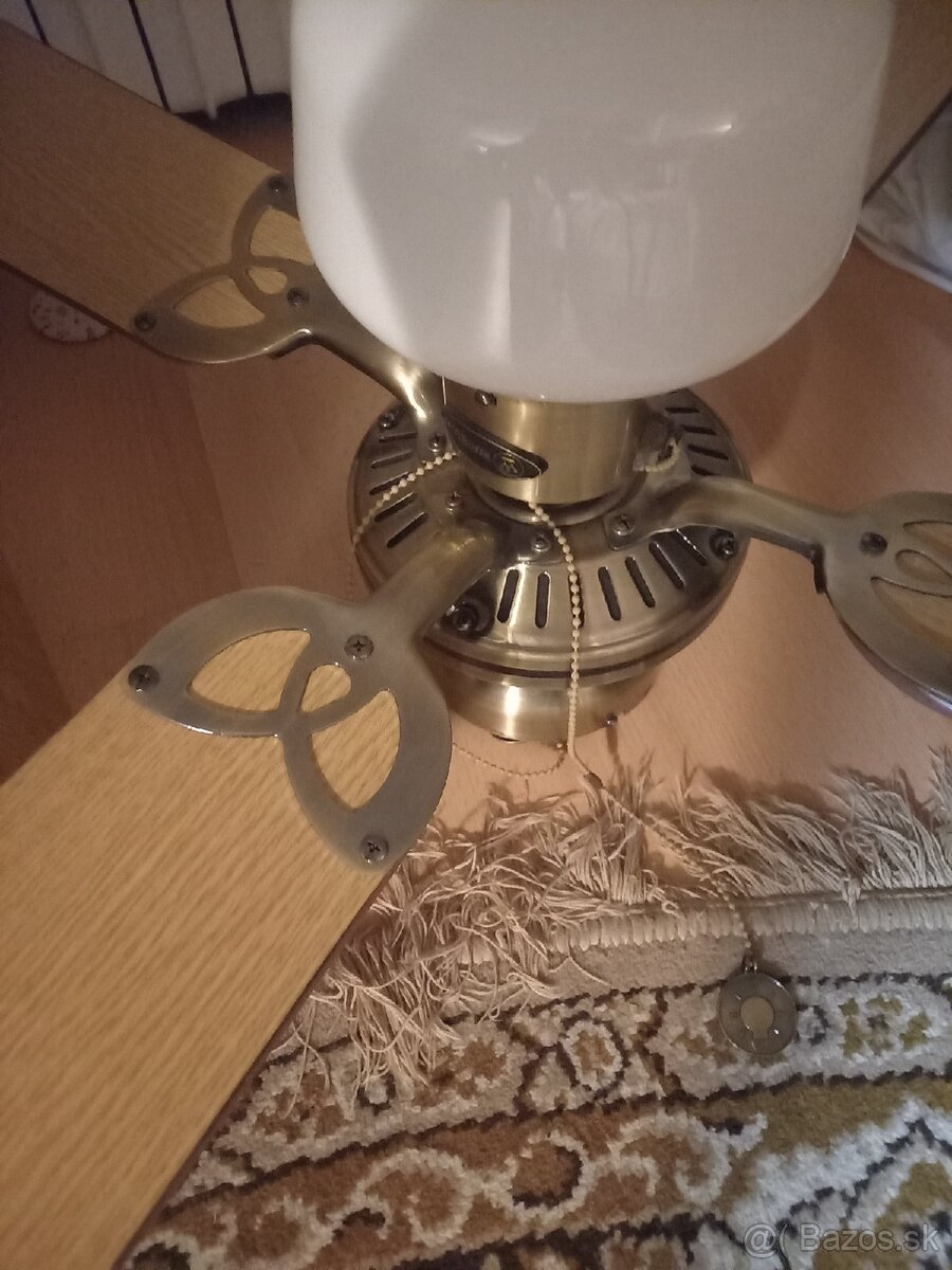 Retro lampa vrtula na strop so svetlom - 2