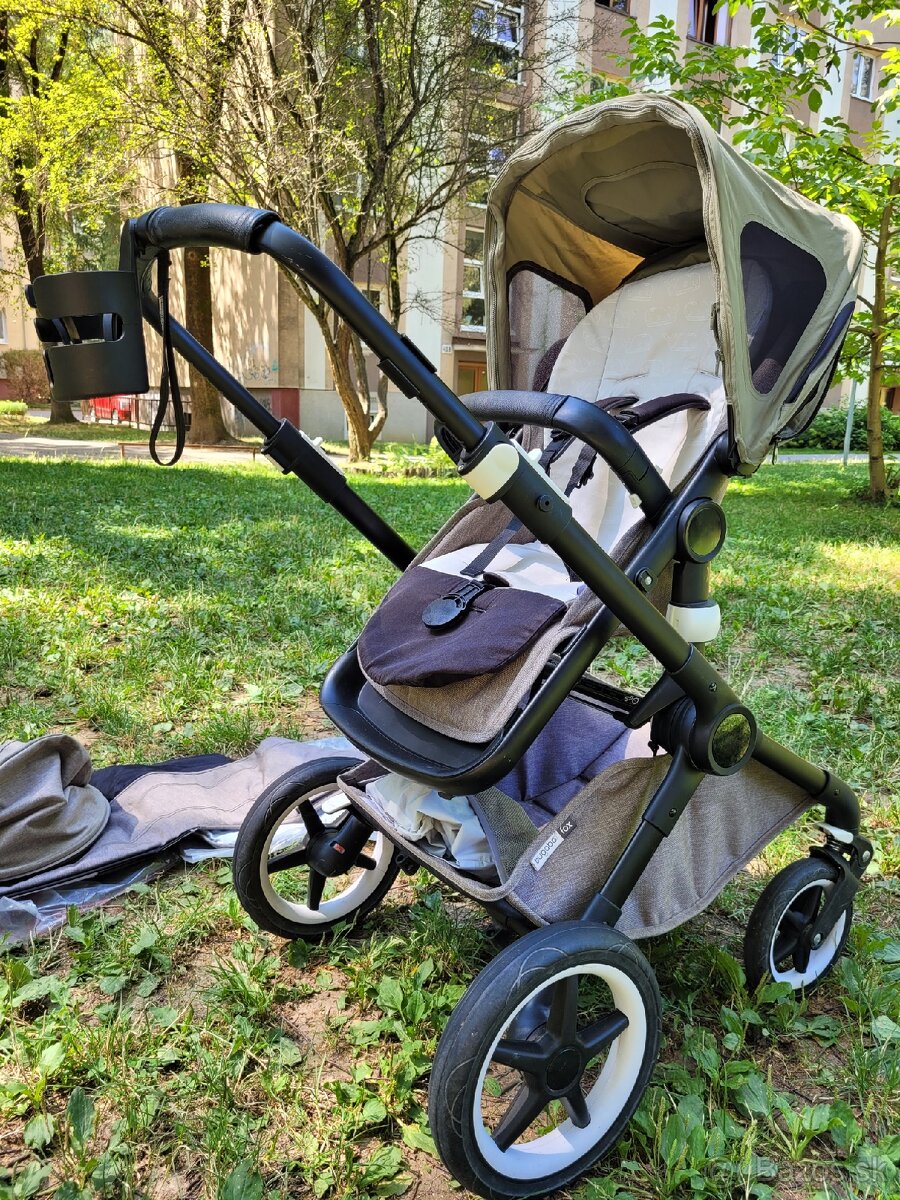Kočík Bugaboo Fox 2–komplet s príslušenstvom,výborný stav - 2