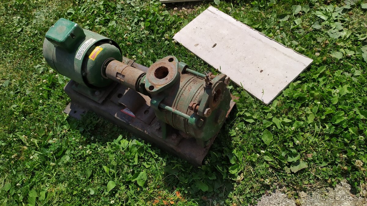 Vodné čerpadlo s elektromotorom - 2