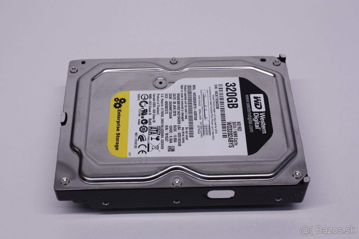Predam 3,5" HDD (SATA) 40-320GB - 2