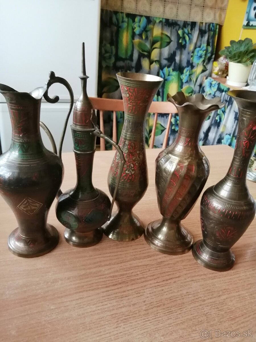 Mosadzné vázy - 2