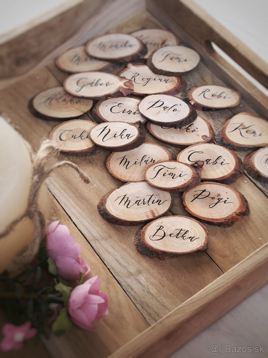 Menovky na svadby a oslavy - 2