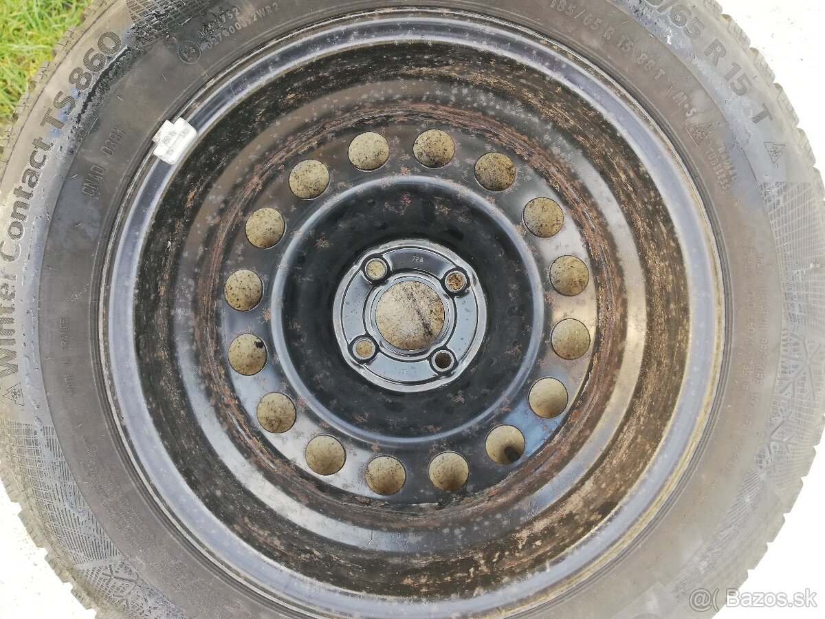 Plechove disky R15 4x102 - 2