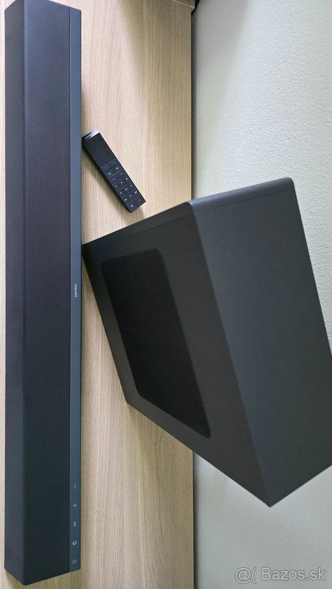 Predám 240W Soundbar + subwoofer Philips TAB8405/10 - 2