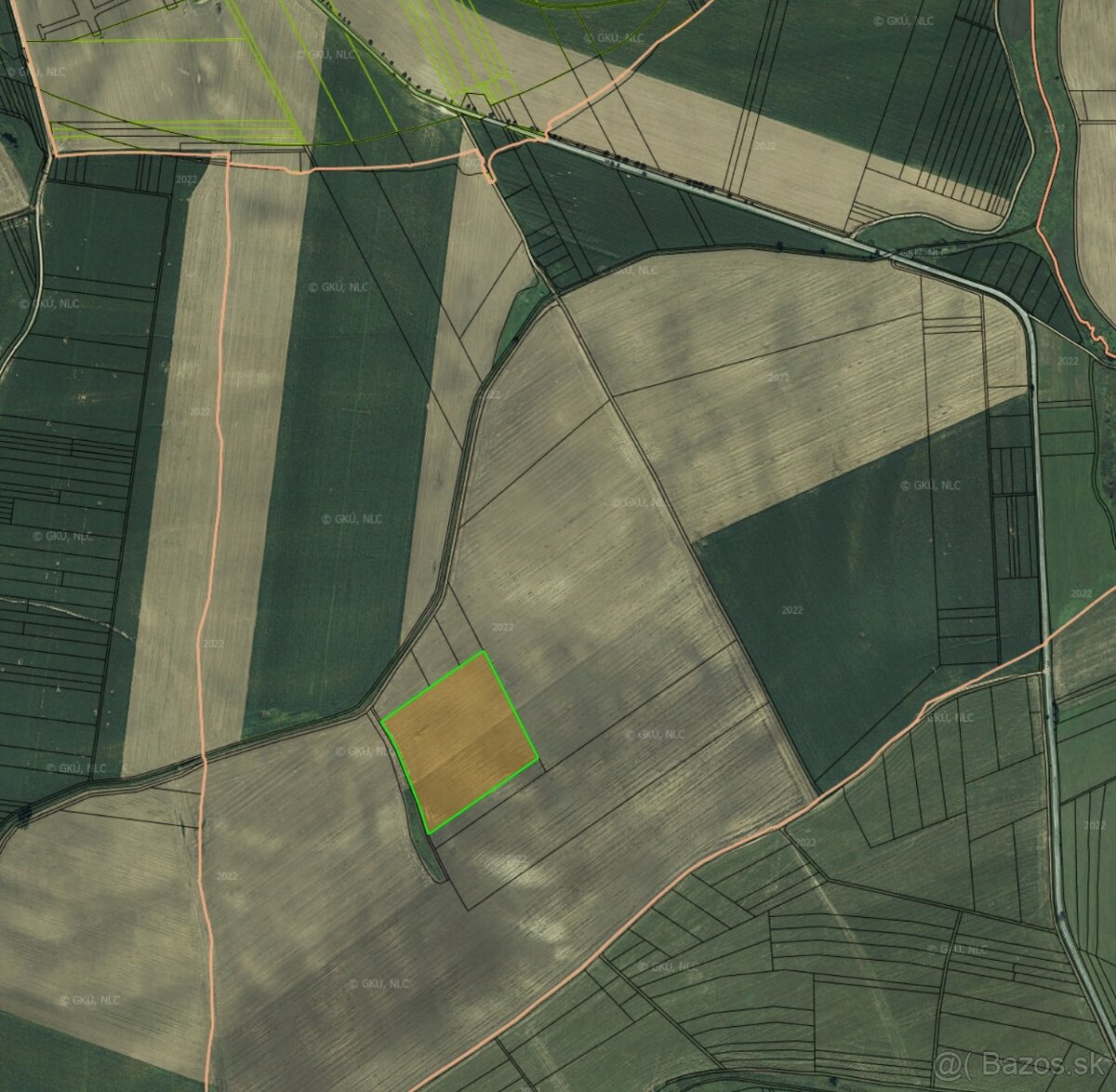 Predám pozemky - orná pôda / trvalý trávny porast - 2