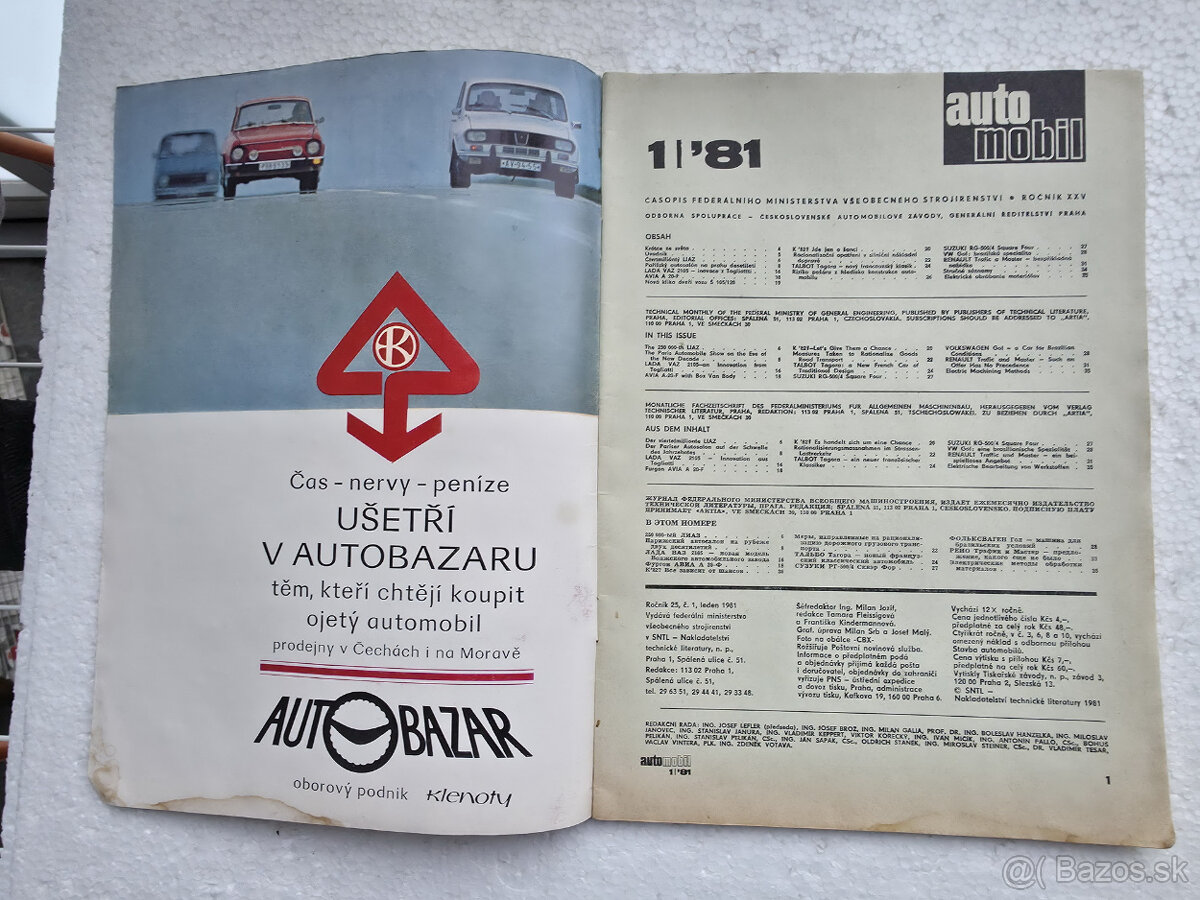Automobil 1981 - 2