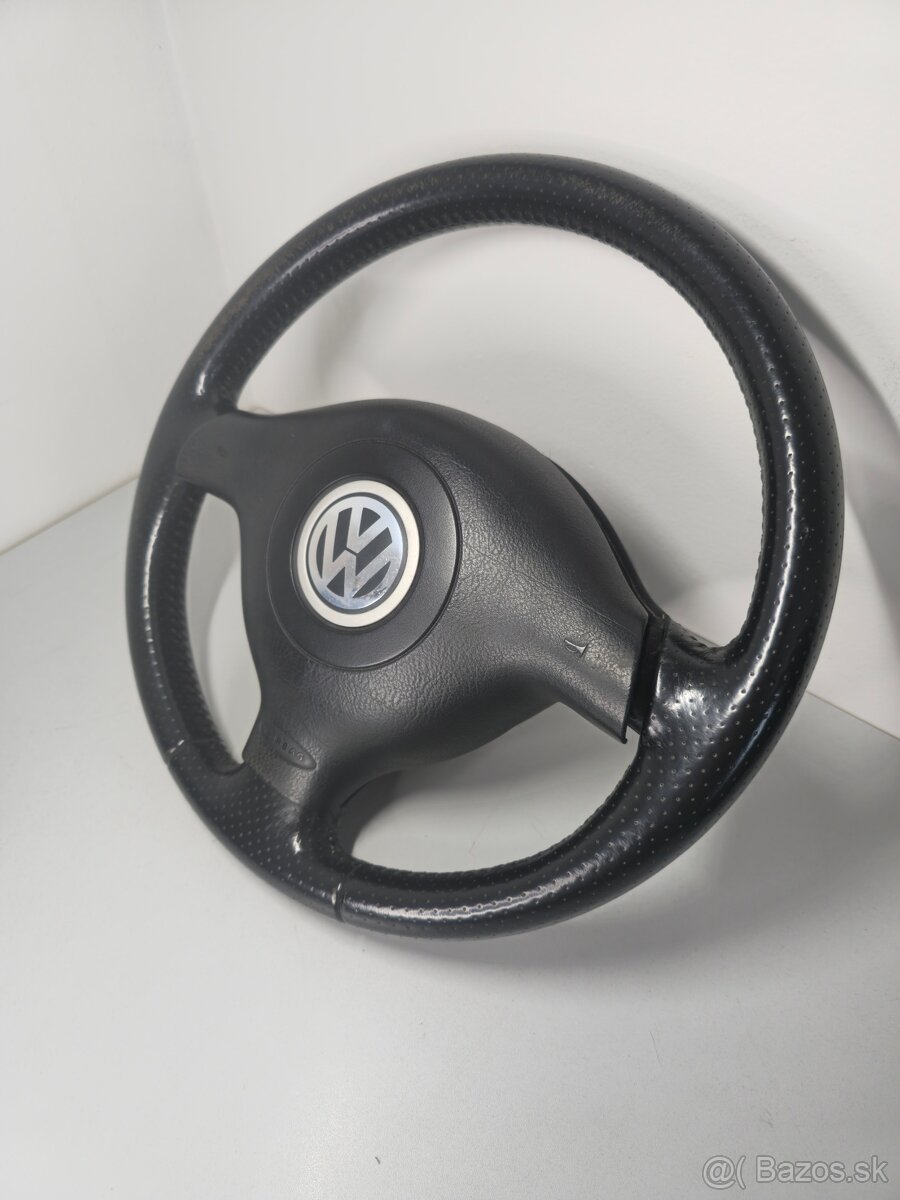 PERFOROVANÝ KOŽENÝ VOLANT golf fabia octavia - 2