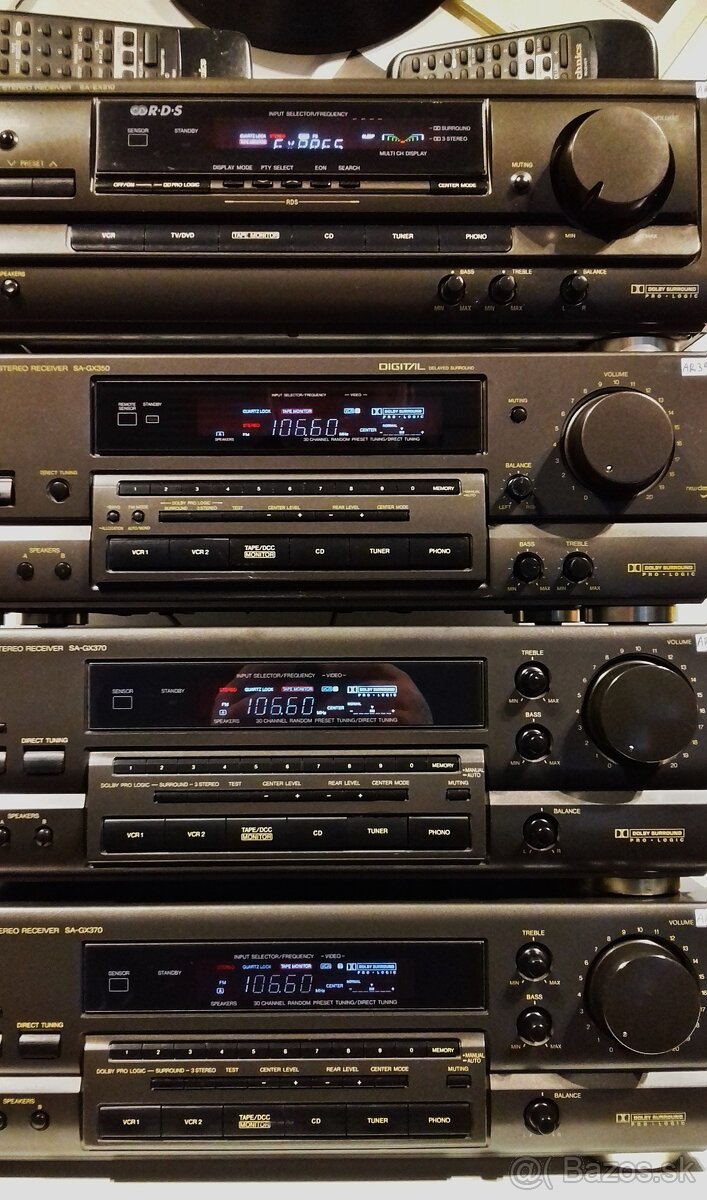 SERIA receiver TECHNICS RE01, vyber DO, anteny AM/FM, Japan - 2