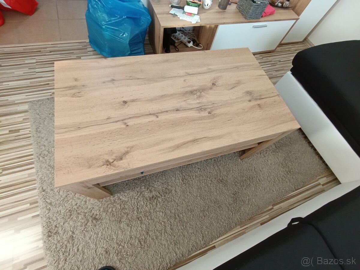 Konferencny stolík 110, dub wotan, - 2