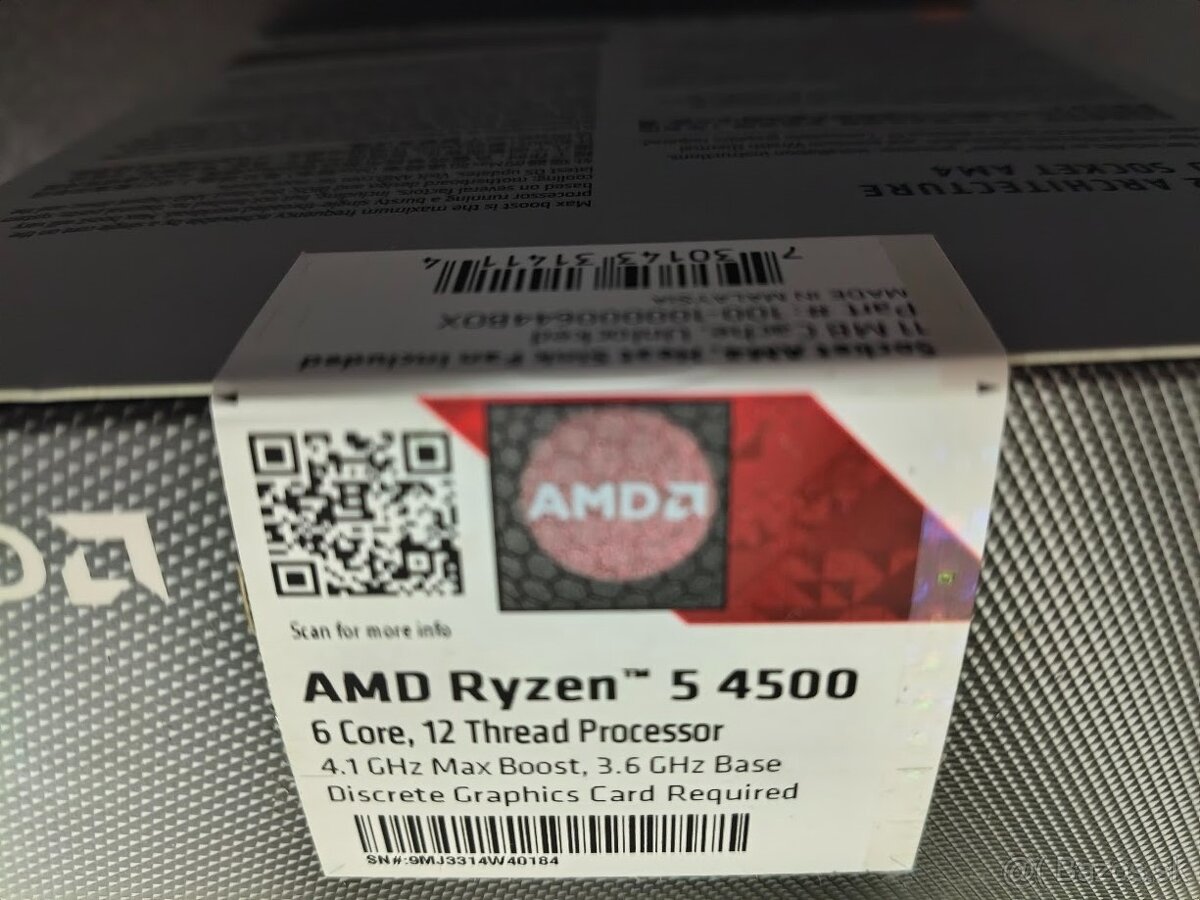 AMD Ryzen 5 4500 AM4 - 2