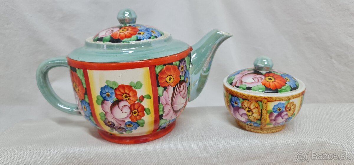 Čajová súprava Ditmar urbach Czechoslovakia - 2