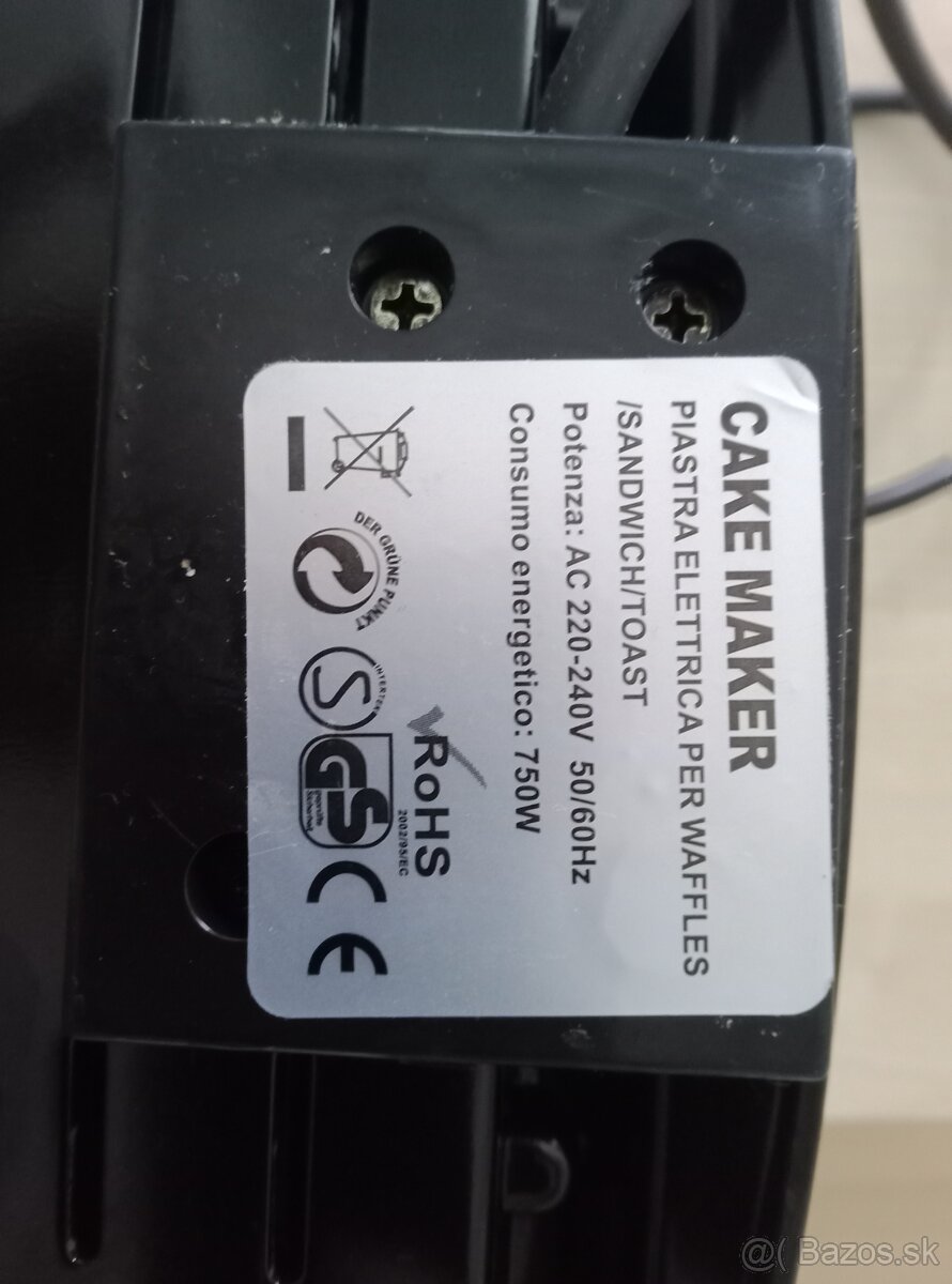 Predám waflovač - 2