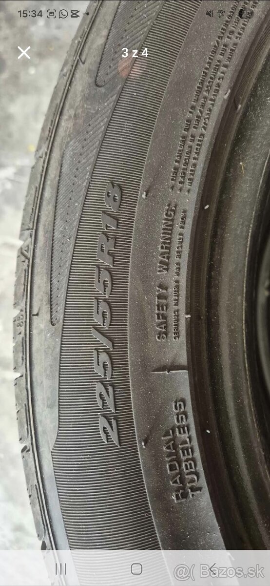 Letne pneu nexen - 2
