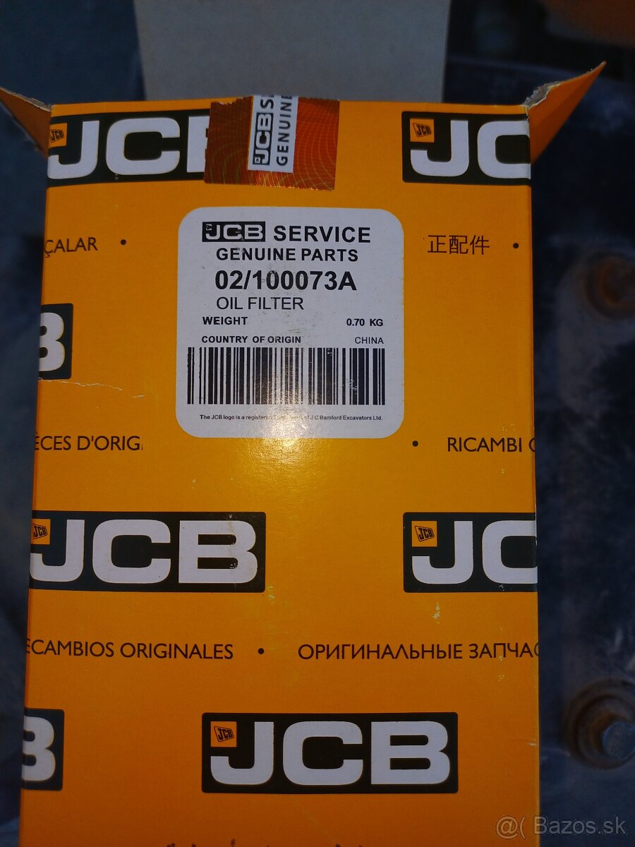Jcb filtre - 2