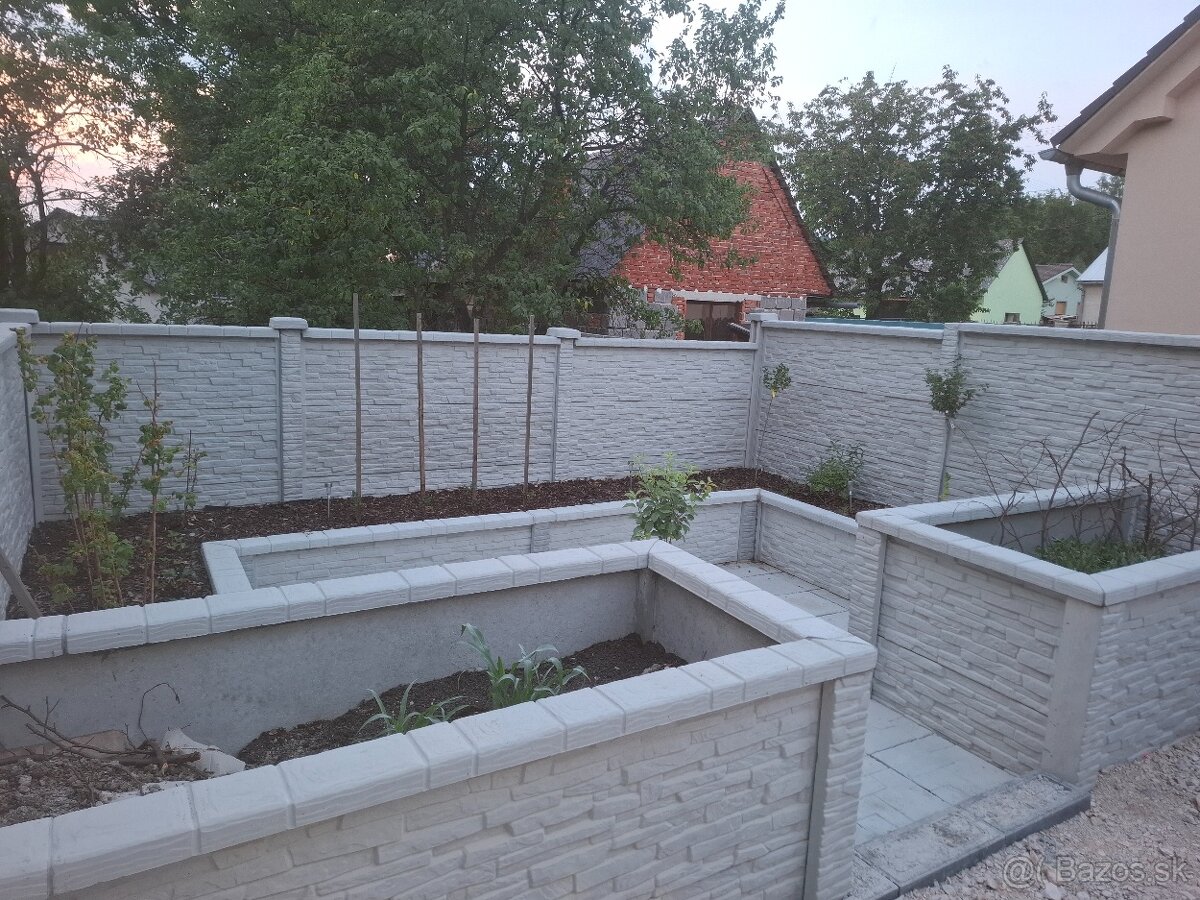 Betónové ploty - 2