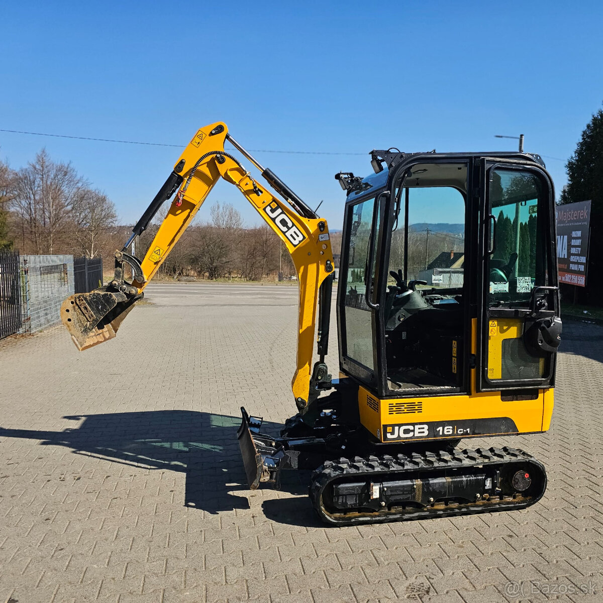 Mini bager JCB 16C 2023 r. - 2
